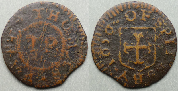 Spilsby, Thomas Pape 1656 farthing